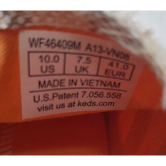 Keds Women Size 10 Brown Espadrilles Fabric Shoes Wf46409m - Picture 8 of 8